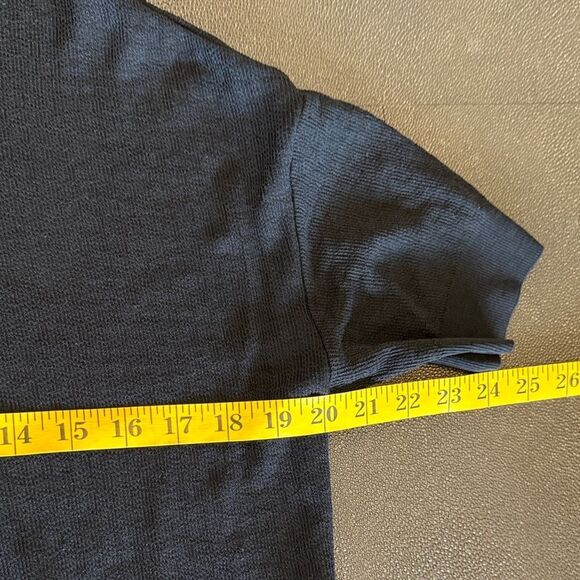 Mos Mosh MM Swann O-SS Flora Tee Women's Black Cropped Boxy Top size Medium - Picture 8 of 9